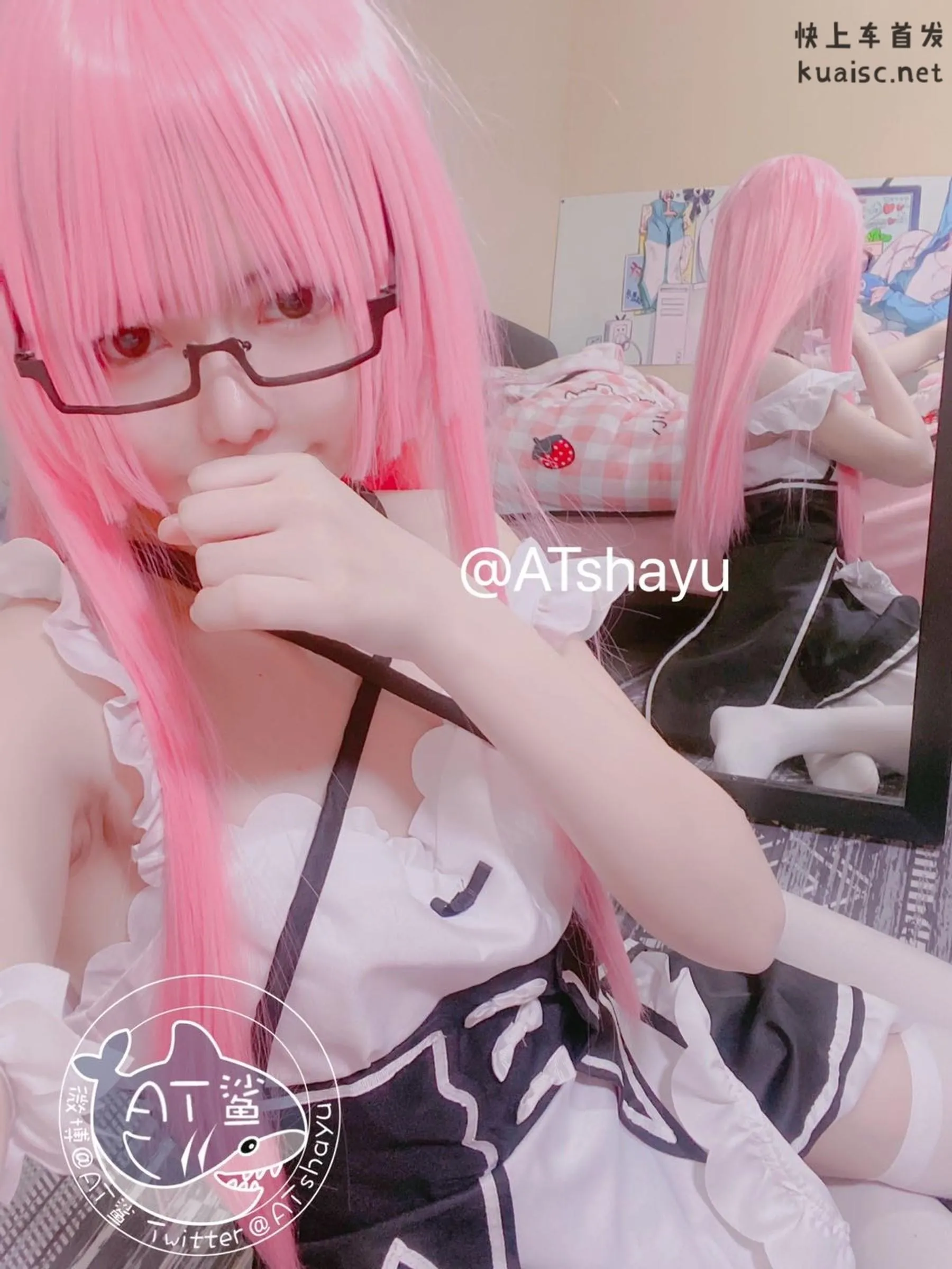 AT鲨 – NO.024 白丝女仆 [29P]插图1